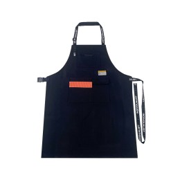 Customized Black Neck Apron Fashion Design Zipper Pocket Apron Apron Specialty Store 100%Cotton AP210 Customized Black Neck Apron Fashion Design Zipper Pocket Apron Apron Specialty Store 100%Cotton AP210